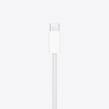 Hvidt USB‑C-kabel