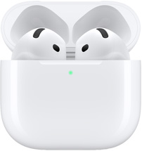 صورة لسماعات AirPods 5 من الجهة الأمامية